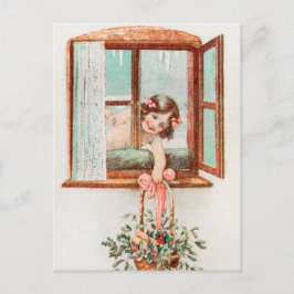 フランスのクリスマス シーズンポストカード