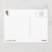 フランスのクール猫 ポストカード (裏面)