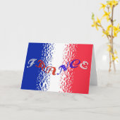 フランスのグリーティングカード カード (黄色い花)