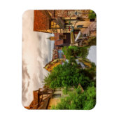 フランスのコルマールにある小さなヴェネツィア、プティ・ヴェニス マグネット (縦)