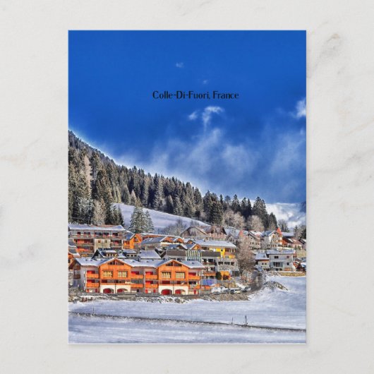 フランスのコレ・ディ・フーリ ポストカード (正面)
