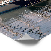 フランスのゴルフアン港 ポスター (角)