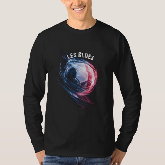 フランスのサッカーチーム Tシャツ (正面)