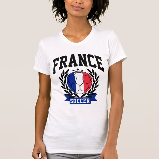 フランスのサッカー Tシャツ (正面)