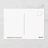 フランスのサントスザンヌ教会 ポストカード (裏面)