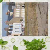 フランスのサン=ヴァーストラ=フーグビーチ キッチンタオル (折り畳み)