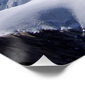 フランスのシャモニー、マッシブのモンブラン登山 ポスター (コーナー)