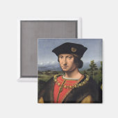 フランスのシャルル・ダンボワーズ元帥のポートレート マグネット (正面/裏面)