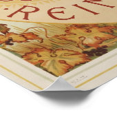 フランスのシャンパンアド ポスター (角)