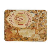 フランスのシャンパンアド マグネット (横)