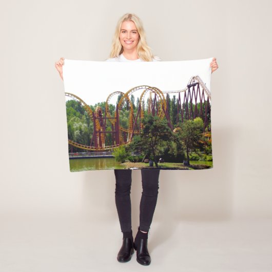 フランスのジェラーコースター フリースブランケット (インサイチュ)