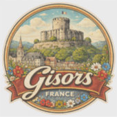 フランスのジゾール シール (正面)