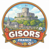 フランスのジゾール シール (正面)