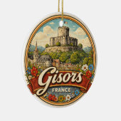 フランスのジゾール セラミックオーナメント (右)