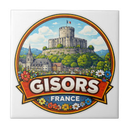 フランスのジゾール タイル