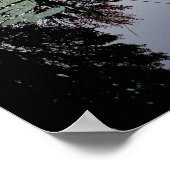 フランスのジヴェルニーにあるモネのユリ池 ポスター (角)