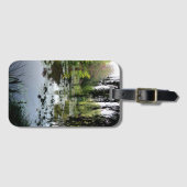 フランスのジヴェルニーにあるモネのユリ池 ラゲッジタグ (正面横)