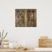 フランスのジーンとブランシュの墓 ポスター (キッチン)