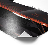 フランスのスキー旅行ポスター フォトプリント            (角)