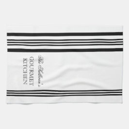 フランスのスタイルストライプキッパーソナライズされたチンタオル キッチンタオル