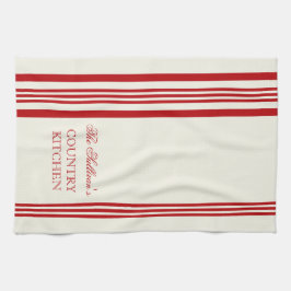 フランスのスタイルストライプキッパーソナライズされたチンタオル キッチンタオル