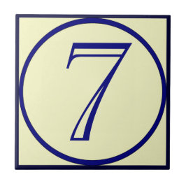 フランスのスタイルハウス番号7、編集文字 タイル