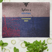 フランスのスタイル キッチンタオル (折り畳み)