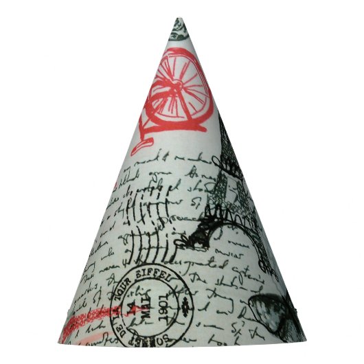 "フランスのスタイル"パーティーハット パーティーハット (正面)