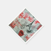 "フランスのスタイル"標準カクテルナプキン スタンダードカクテルナプキン (角)