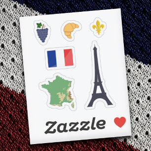 フランスのステッカーセット シール