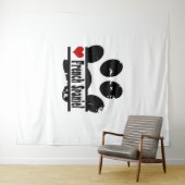 フランスのスパニエル犬ドッグポープリント タペストリー (インサイチュ(横))