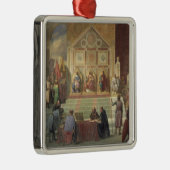 フランスのセントルイス王 メタルオーナメント (右)