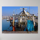 フランスのセントヴァーストラフーグ港 ポスター (正面)