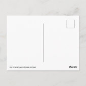 フランスのセントヴァーストラフーグ港 ポストカード (裏面)