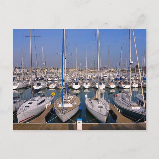 フランスのセントヴァーストラフーグ港 ポストカード (正面)