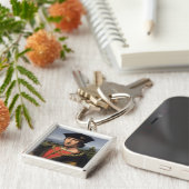 フランスのチャールズd'Amboiseの元帥のポートレート キーホルダー (側面)