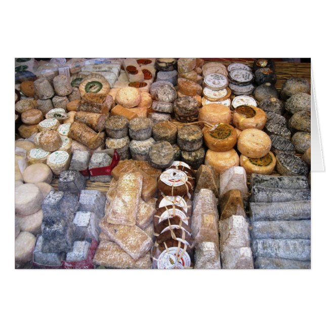 フランスのチーズボード (正面横)