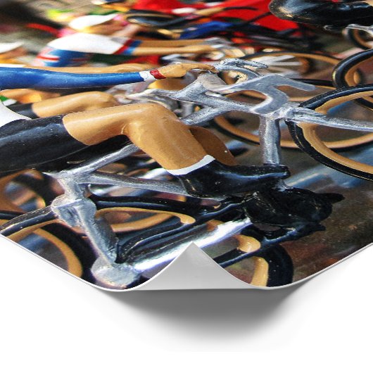 フランスのツアーを描いた窓のポスター ポスター (角)