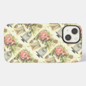 フランスのテーマヴィンテージ iPhoneケース (裏面横)