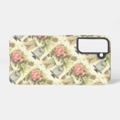 フランスのテーマヴィンテージ SAMSUNG GALAXYケース (裏面横)