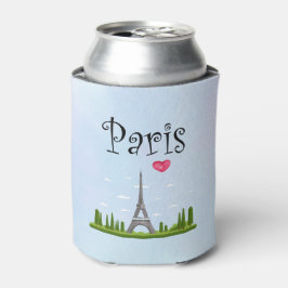 フランスのデザイン-エッフェルタワーinパリ 缶クーラー