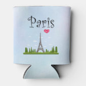 フランスのデザイン-エッフェルタワーinパリ 缶クーラー (正面)
