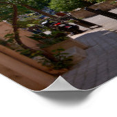 フランスのトゥレット・シュル・ルー教会 ポスター (角)