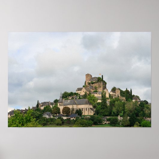 フランスのトゥレンネ村 ポスター (正面)