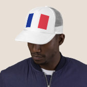 フランスのトラック運転手ハット国旗 キャップ (インサイチュ)