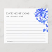 フランスのトワール・フローラル・ブライダルシャワーのデートナイトのアイデア (正面)