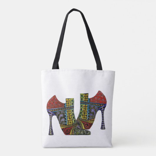 フランスのトートの夢の靴 トートバッグ (裏面)