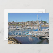 フランスのドゥアルネネス港 シーズンポストカード (正面/裏面)