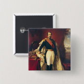 フランスのナポレオンIIIの皇帝のポートレート 缶バッジ (正面&裏面)