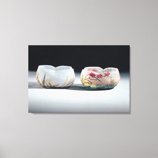 フランスのナンシー・ダウムによる2杯 キャンバスプリント (正面)